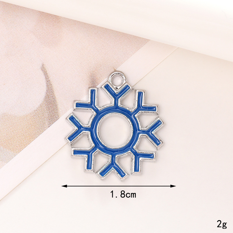 Cute Animal Snowflake Alloy Enamel Plating Christmas Jewelry Accessories display picture 6