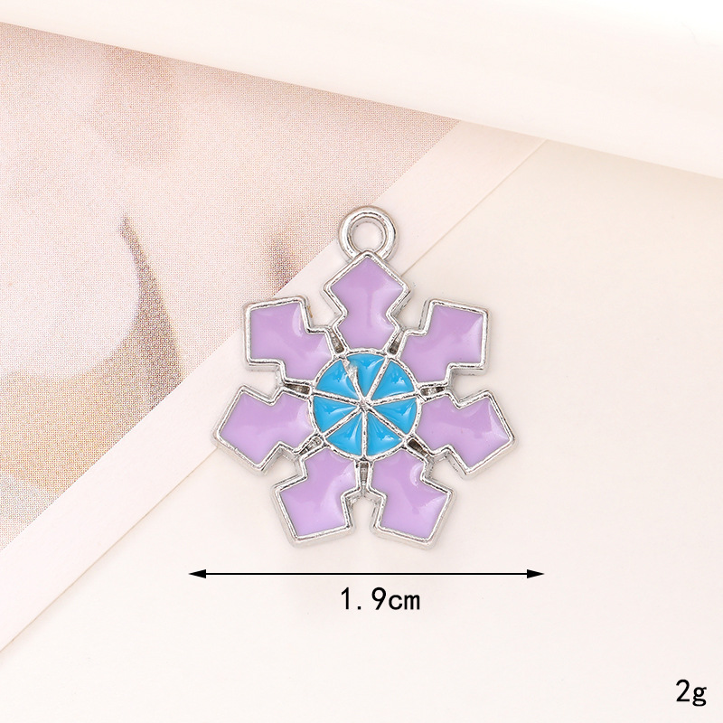 Cute Animal Snowflake Alloy Enamel Plating Christmas Jewelry Accessories display picture 7