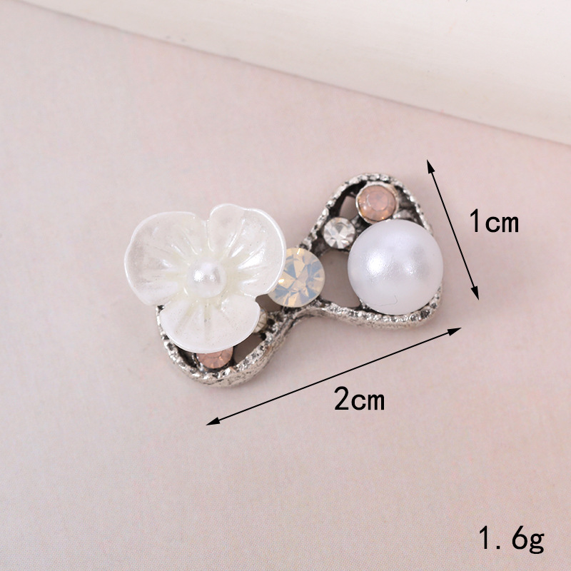 Sweet Bow Knot Metal Plating Inlay Artificial Pearls Artificial Diamond Jewelry Accessories display picture 21