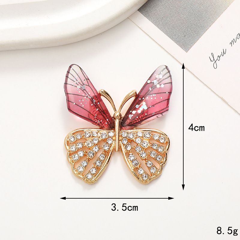 Butterfly Shoe Accessories Metal All Seasons Shoe Buckle display picture 5