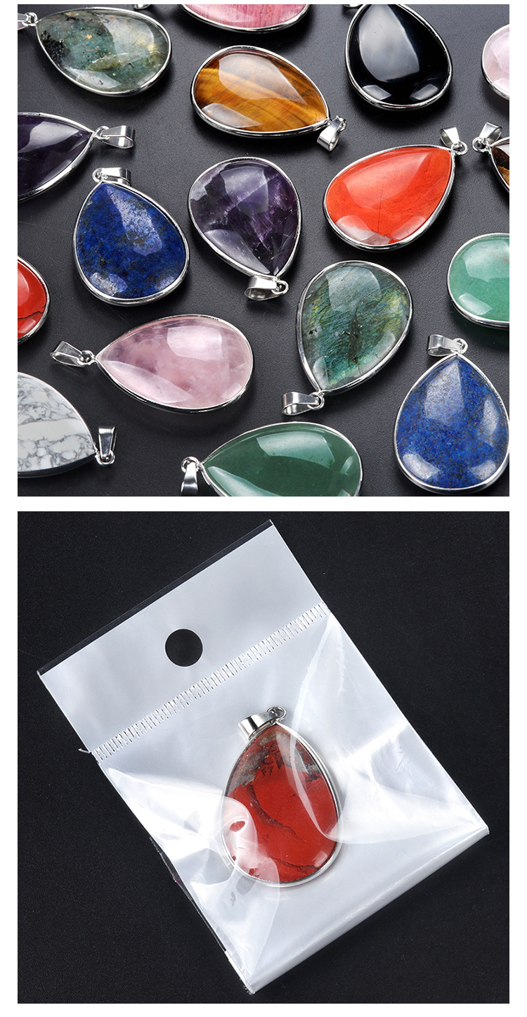 Simple Style Solid Color Artificial Gemstones Polishing Plating Charms display picture 3