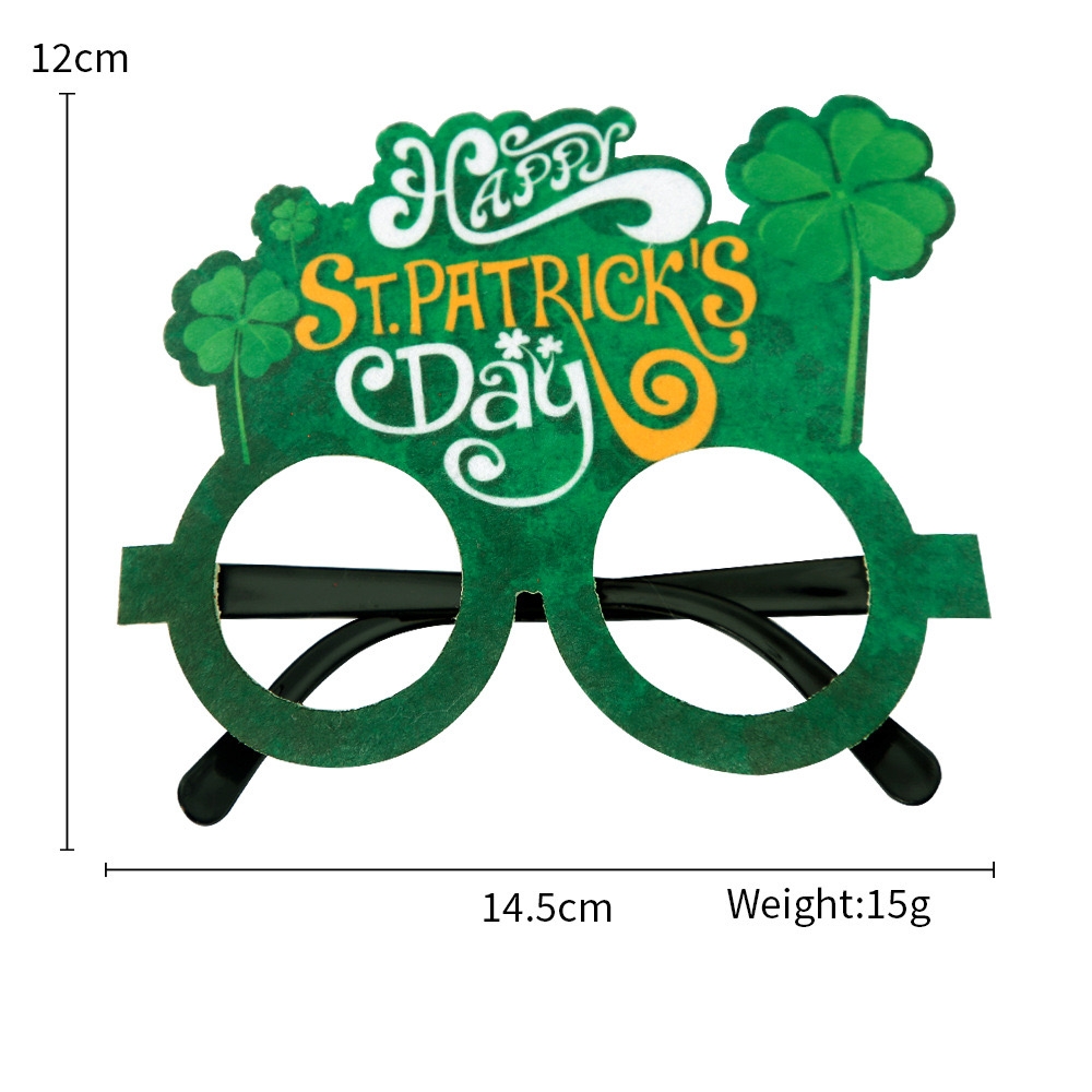 St. Patrick Funny Shamrock Plastic Family Gathering Party Carnival Photography Props display picture 9