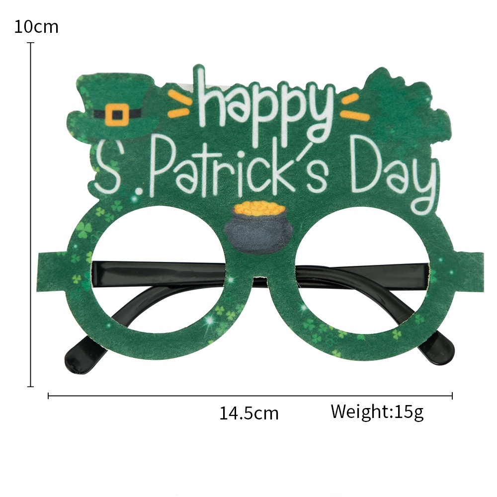 St. Patrick Funny Shamrock Plastic Family Gathering Party Carnival Photography Props display picture 14