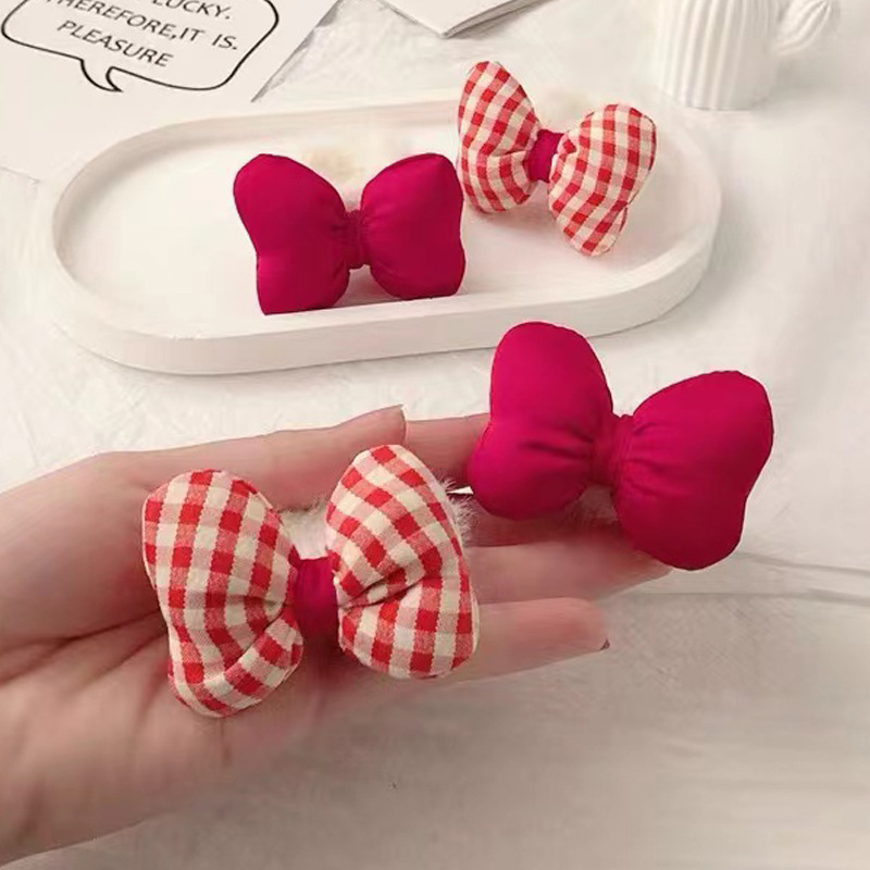 Women's Cute Sweet Bow Knot Cloth Hair Tie display picture 7