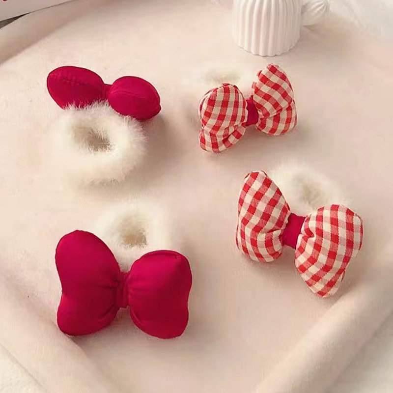Women's Cute Sweet Bow Knot Cloth Hair Tie display picture 8