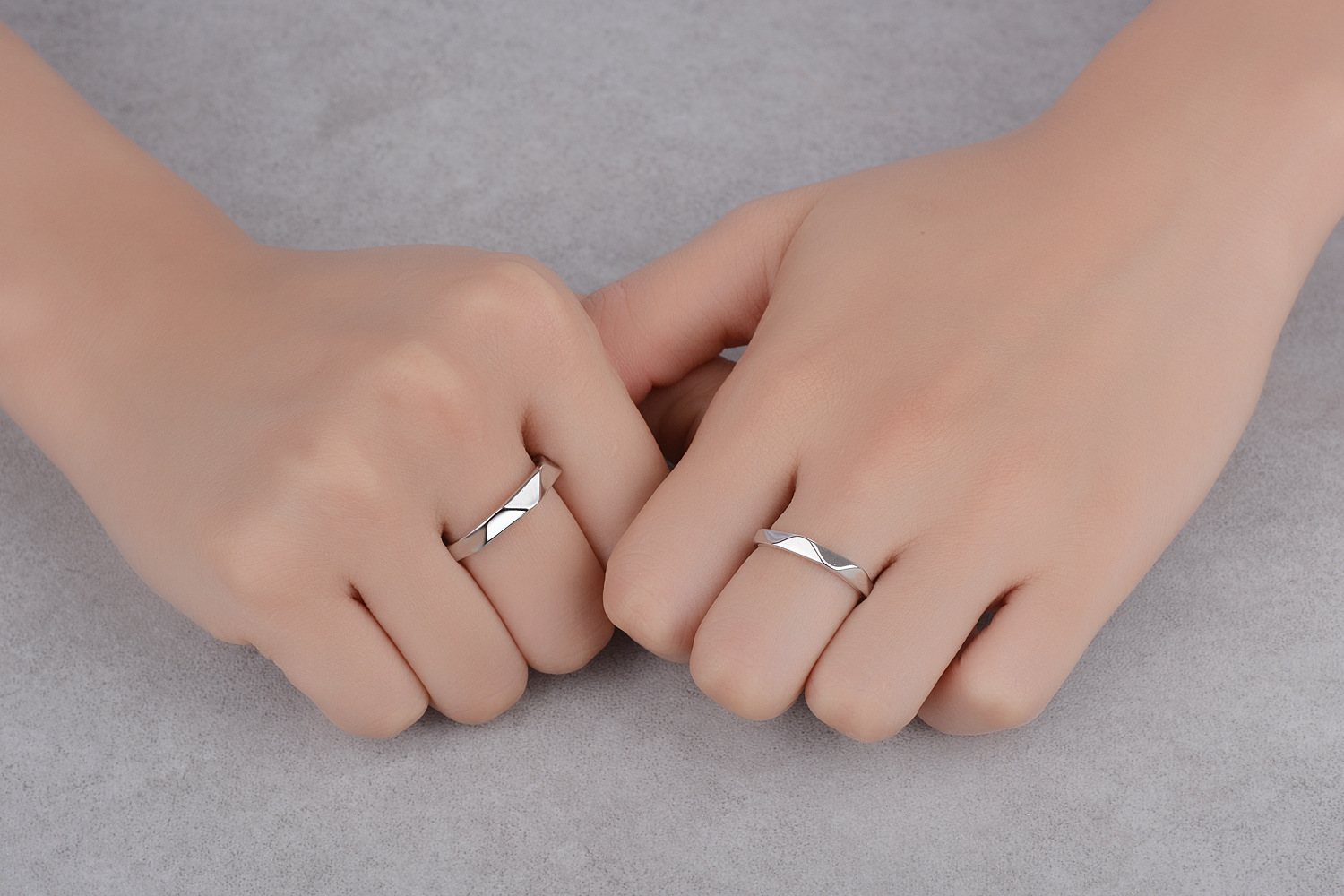 Copper Basic Simple Style Commute Plating Geometric Solid Color Open Rings display picture 6