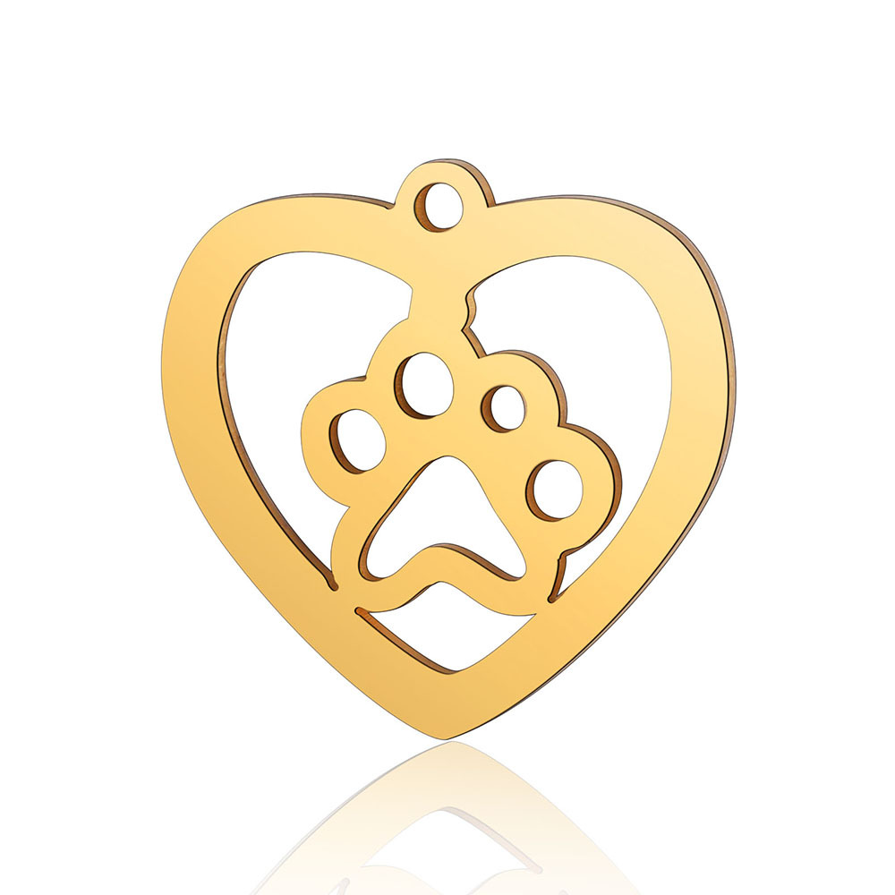 Simple Style Infinity Heart Shape Stainless Steel Polishing Plating 18k Gold Plated Jewelry Accessories display picture 2