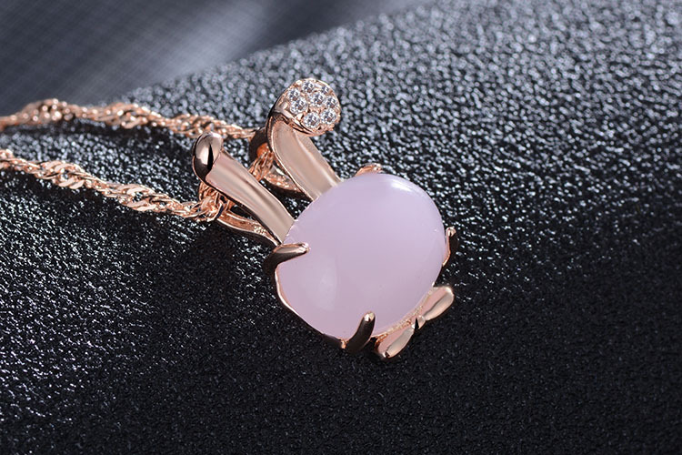 1 Piece 11*18mm Copper Opal Cat Pendant display picture 6