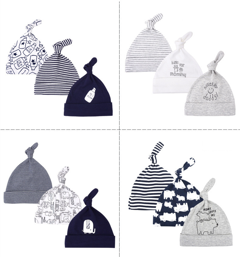 Baby Girl's Baby Boy's Cute Simple Style Animal Stripe Baby Hat display picture 6