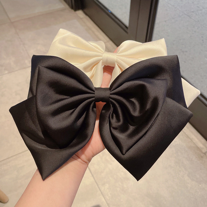 Women's Simple Style Bow Knot Cloth Hair Clip display picture 4