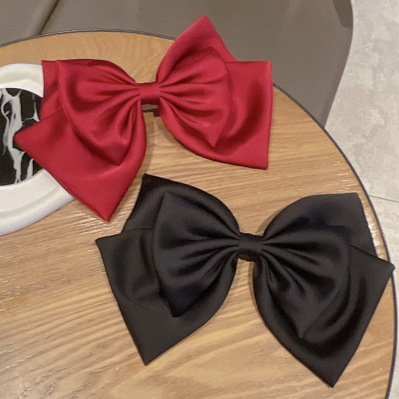 Women's Simple Style Bow Knot Cloth Hair Clip display picture 5