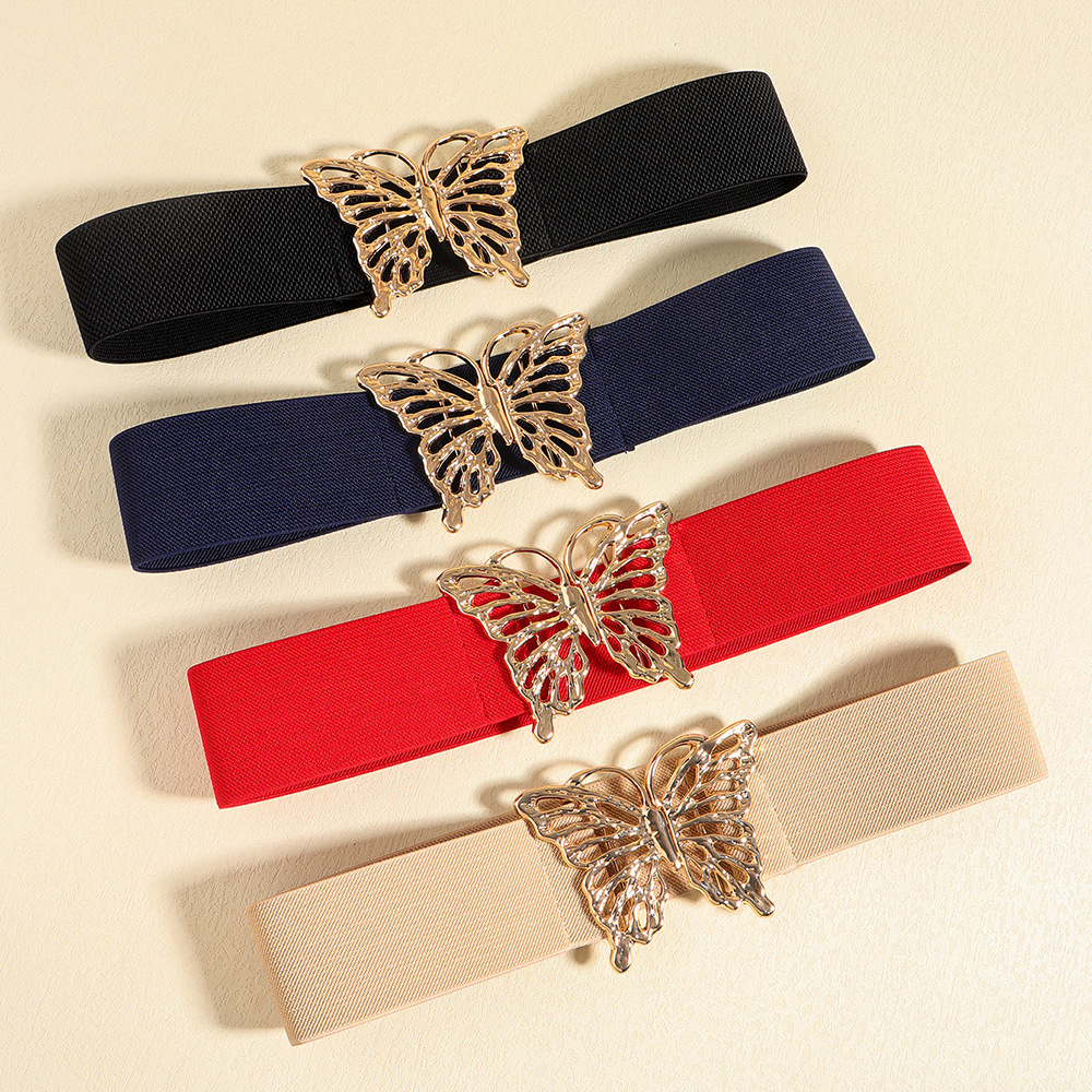 Simple Style Butterfly Elastic Band Women's Corset Belts display picture 1
