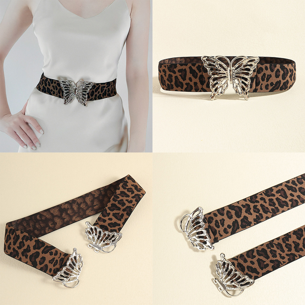 Simple Style Butterfly Elastic Band Women's Corset Belts display picture 4