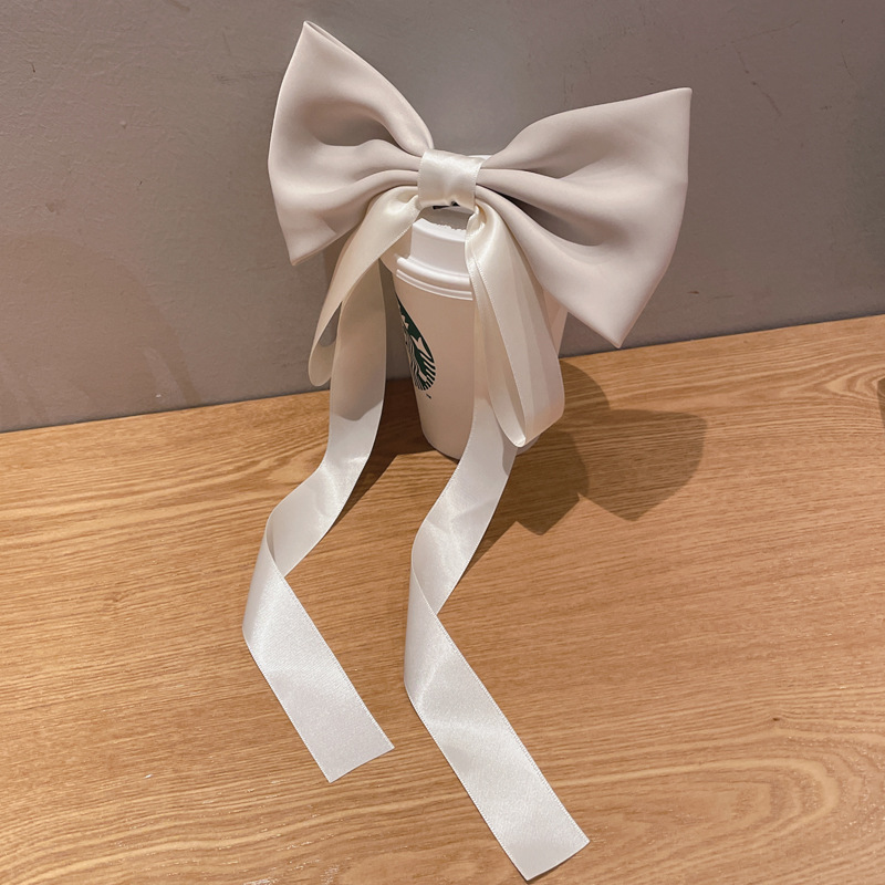 Women's Simple Style Bow Knot Cloth Hair Clip display picture 3