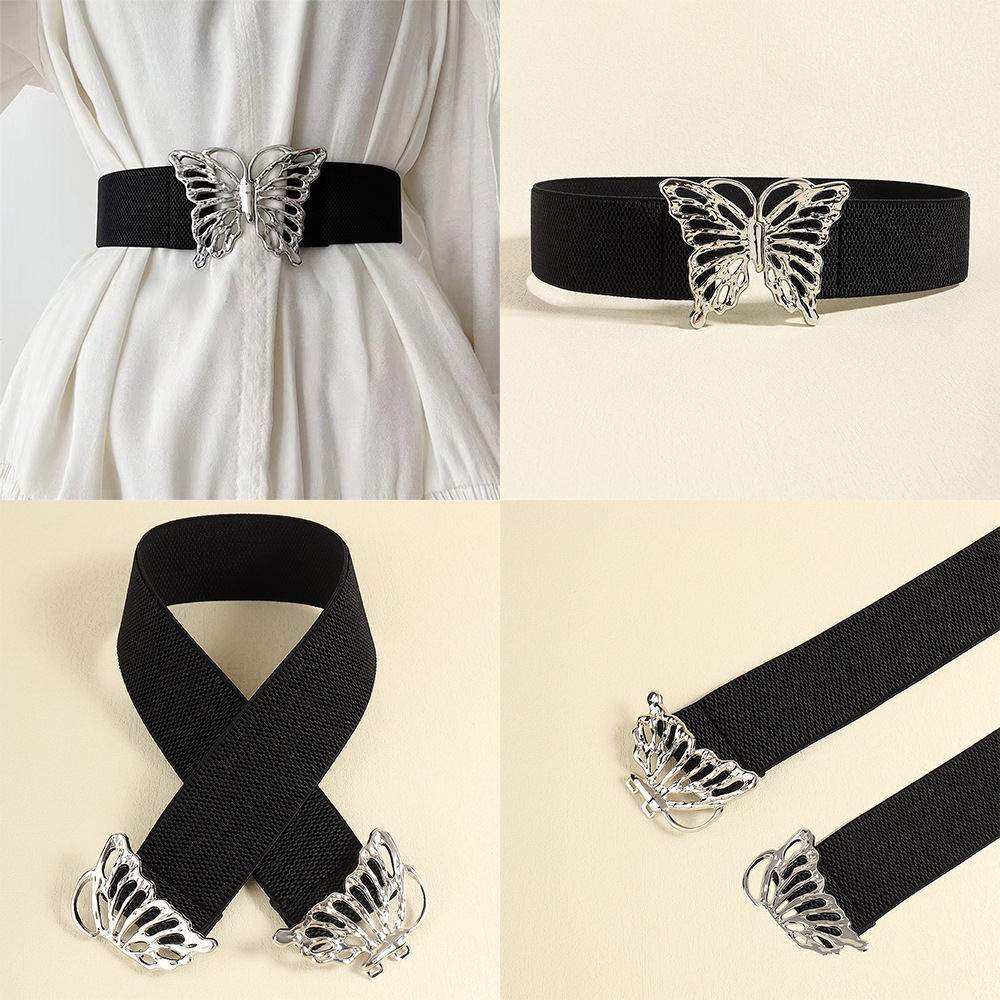 Simple Style Butterfly Elastic Band Women's Corset Belts display picture 5