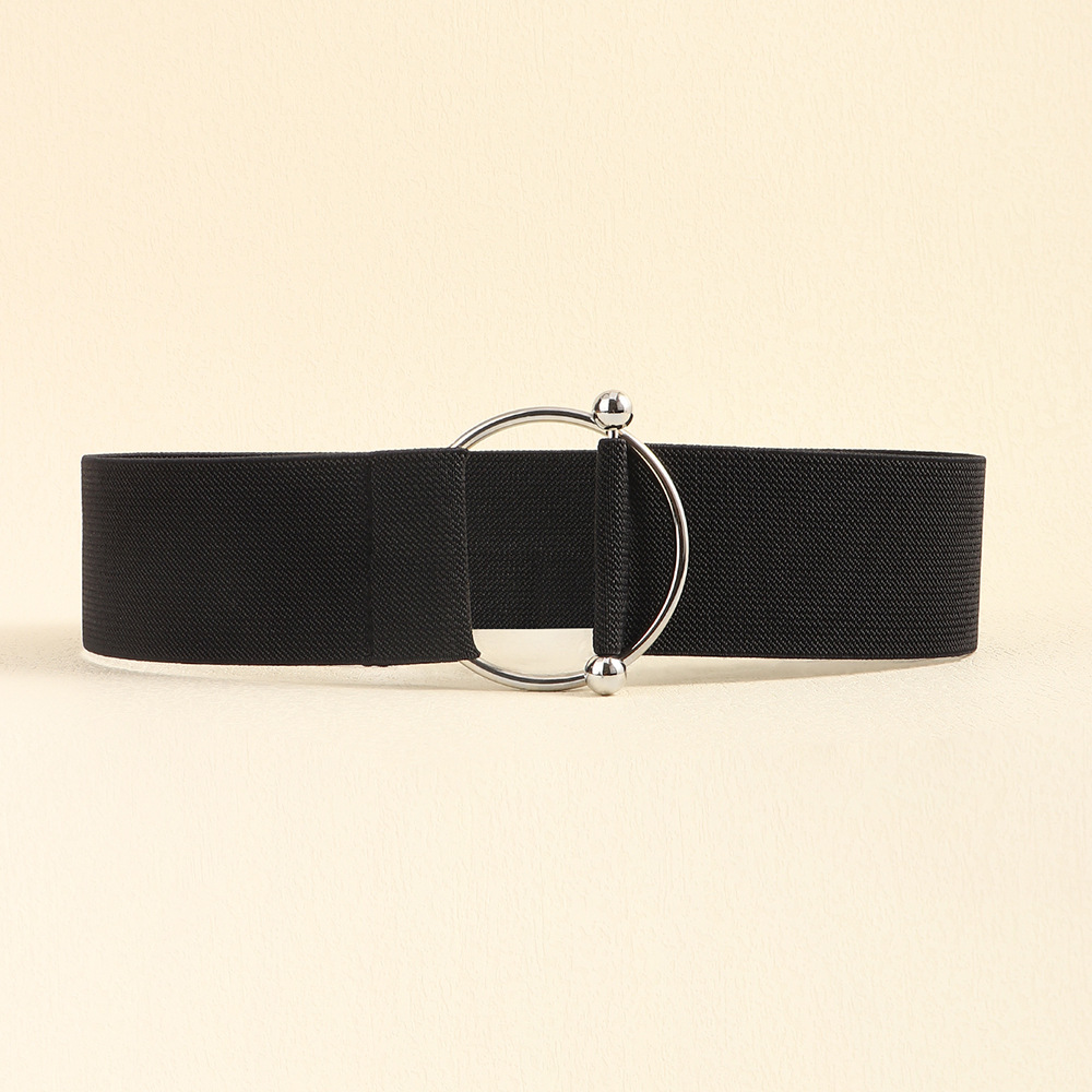 Simple Style Solid Color Elastic Band Women's Corset Belts display picture 2