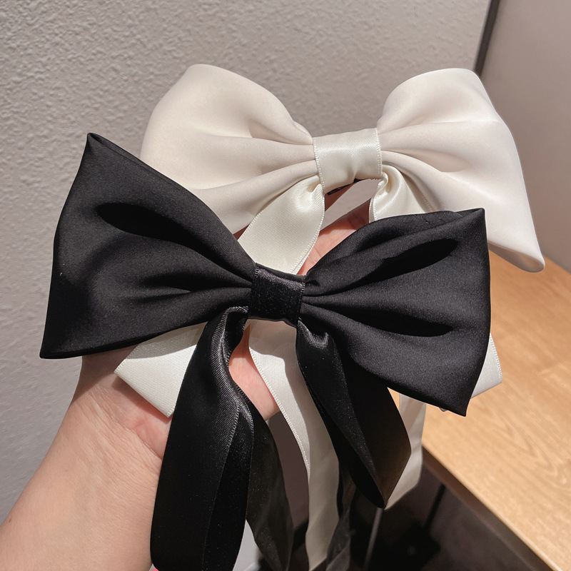 Women's Simple Style Bow Knot Cloth Hair Clip display picture 6