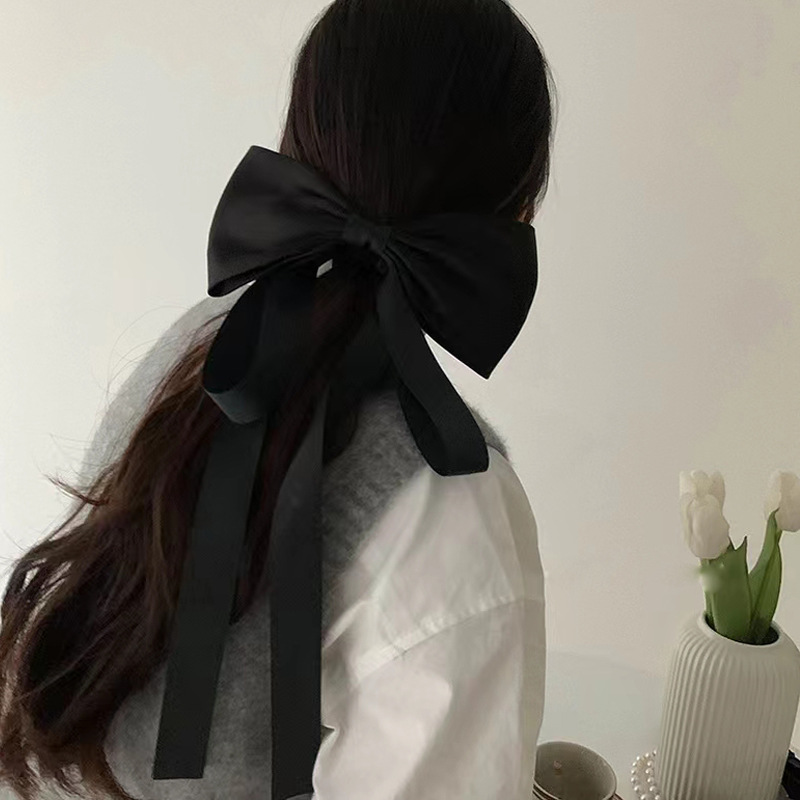 Women's Simple Style Bow Knot Cloth Hair Clip display picture 7