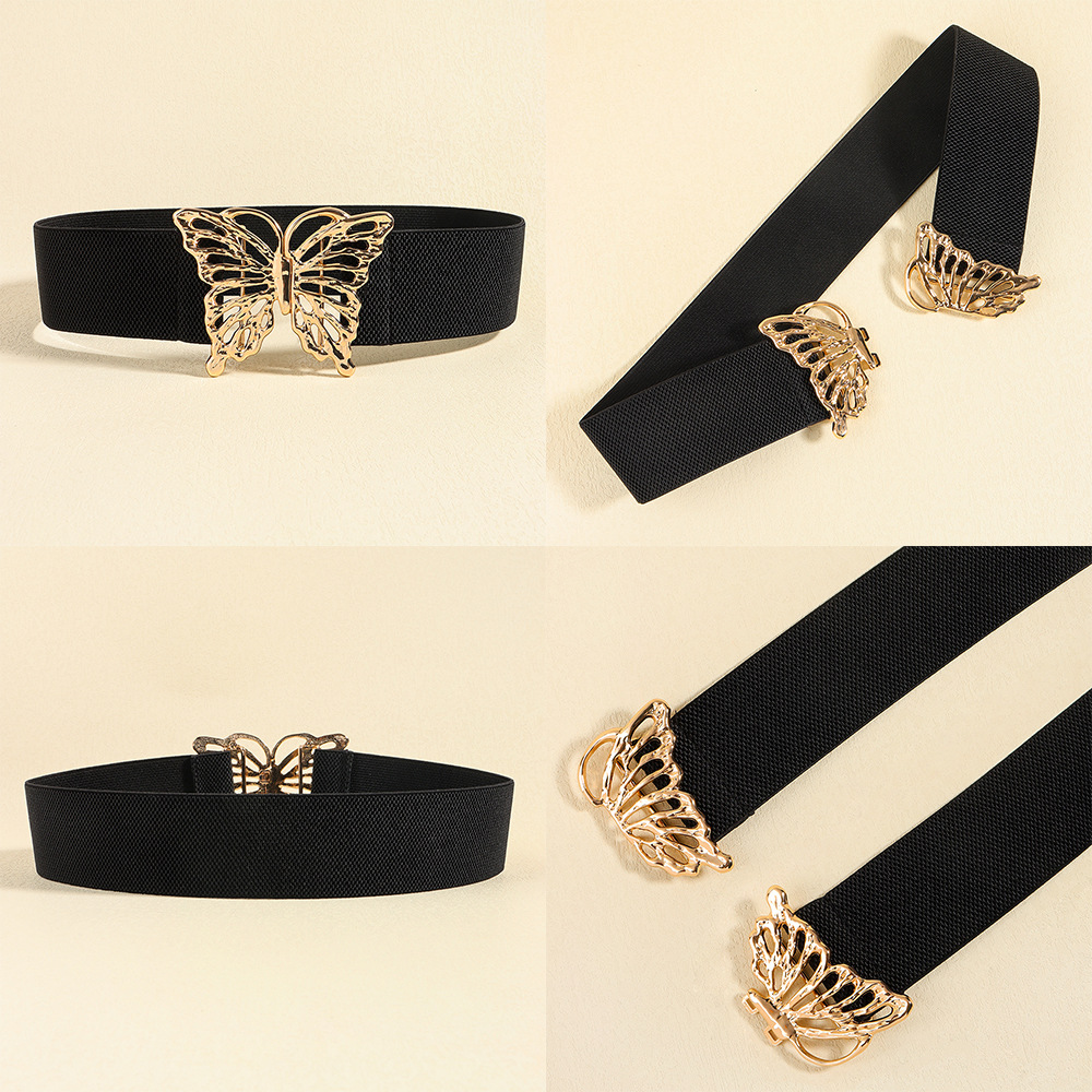 Simple Style Butterfly Elastic Band Women's Corset Belts display picture 9