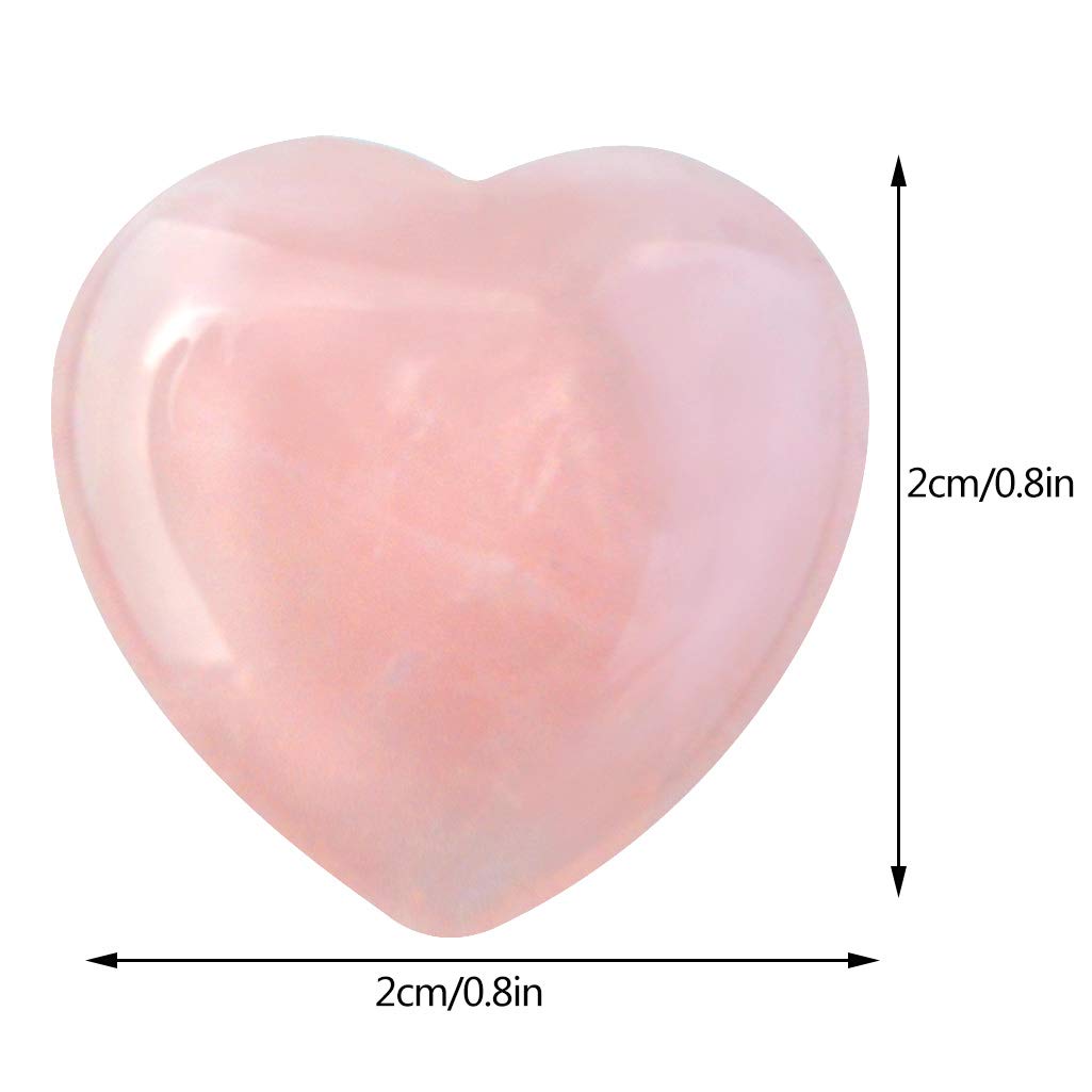 1 Set Natural Stone Heart Shape display picture 1