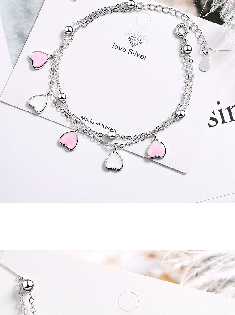 Ig Style Sweet Heart Shape Copper Bracelets In Bulk display picture 1