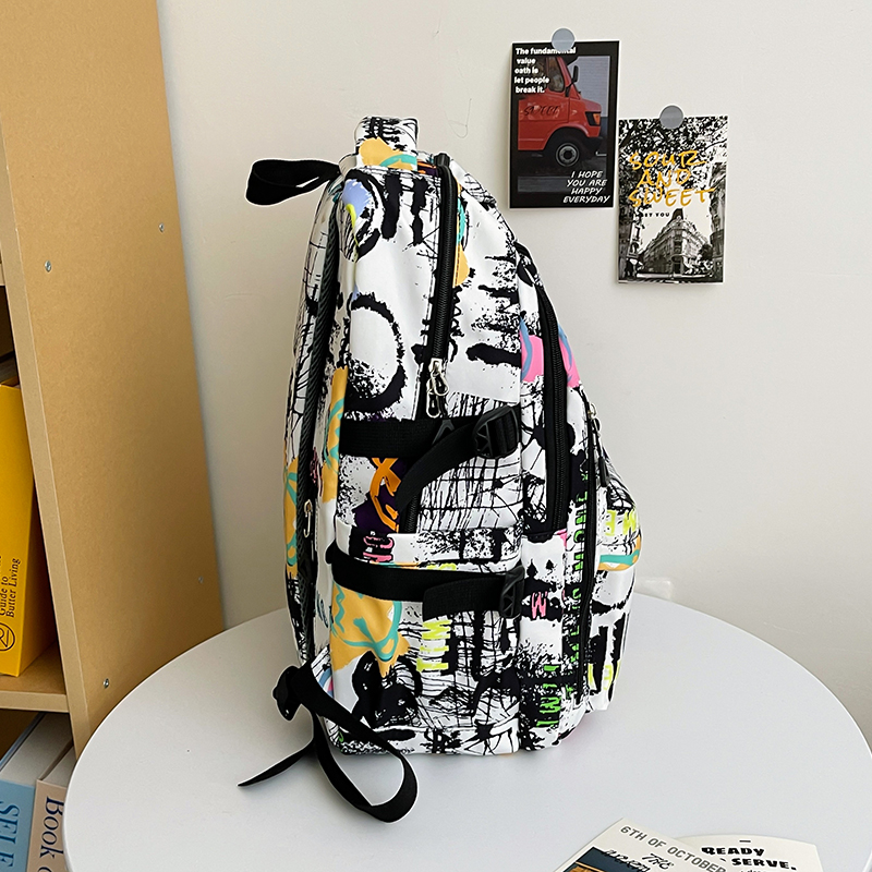 One Size Multicolor Daily School Backpack display picture 1