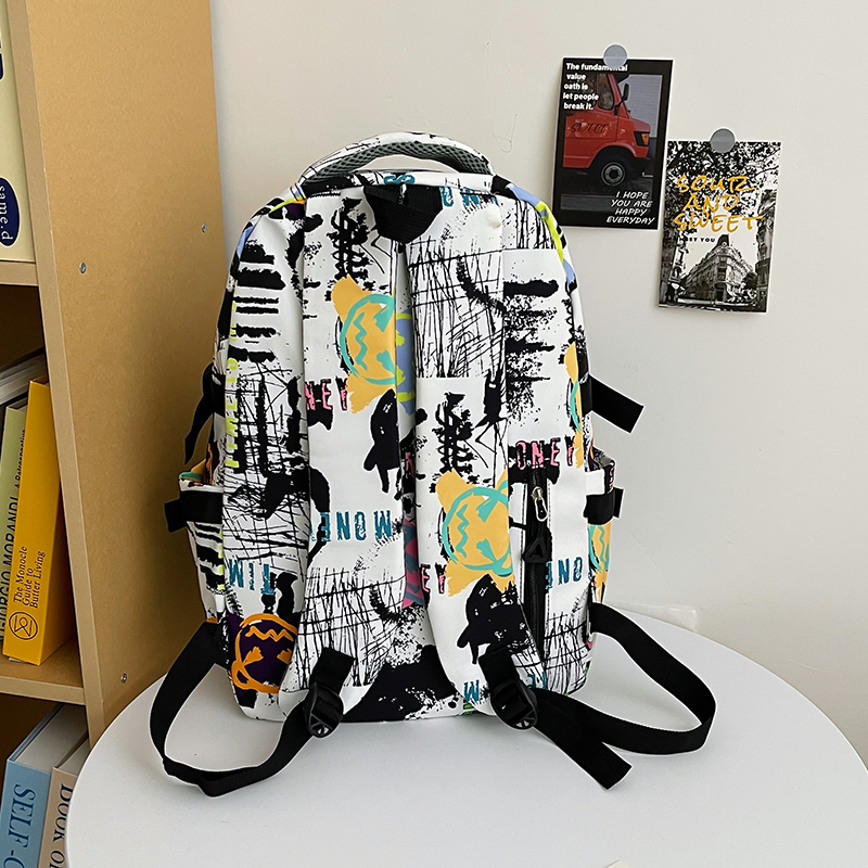 One Size Multicolor Daily School Backpack display picture 8