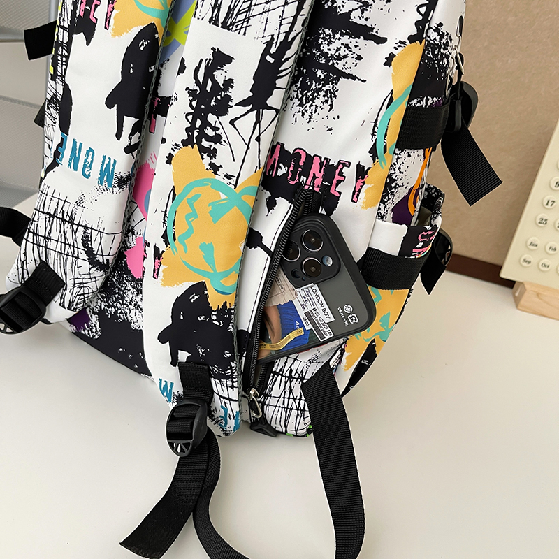 One Size Multicolor Daily School Backpack display picture 3