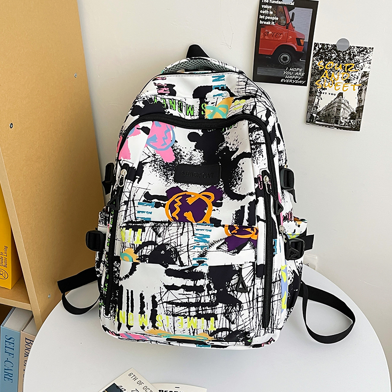 One Size Multicolor Daily School Backpack display picture 7