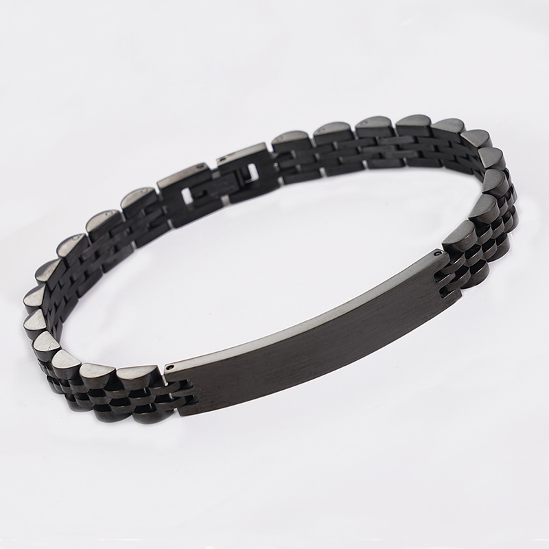Simple Style Solid Color 304 Stainless Steel Plating Unisex Bracelets display picture 1