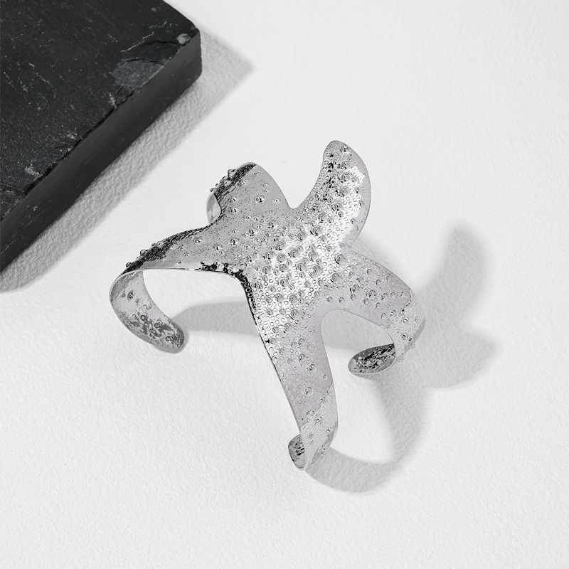 Ig Style Vacation Marine Style Starfish Alloy Women's Bangle display picture 11