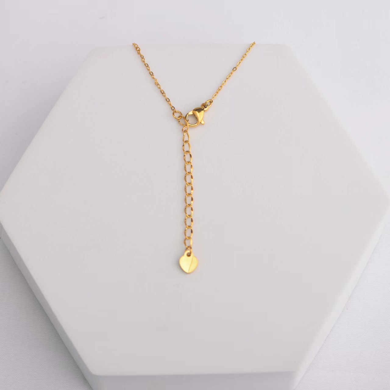 Stainless Steel Vintage Style Geometric Circle Zircon Pendant Necklace display picture 2
