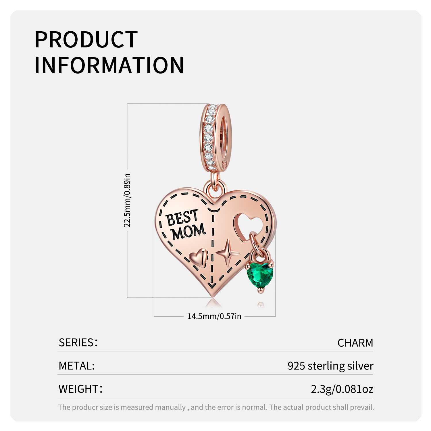 Ig Style Simple Style Heart Shape Footprint Flower Sterling Silver Inlay Zircon Jewelry Accessories display picture 22