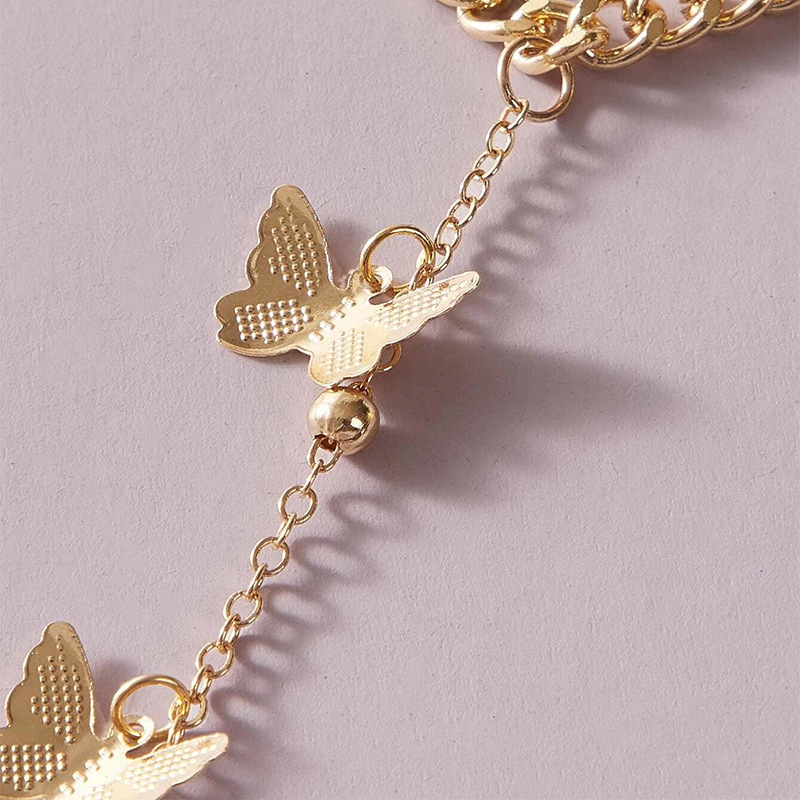 Ethnic Style Simple Style Butterfly Metal Women's Bracelets display picture 2