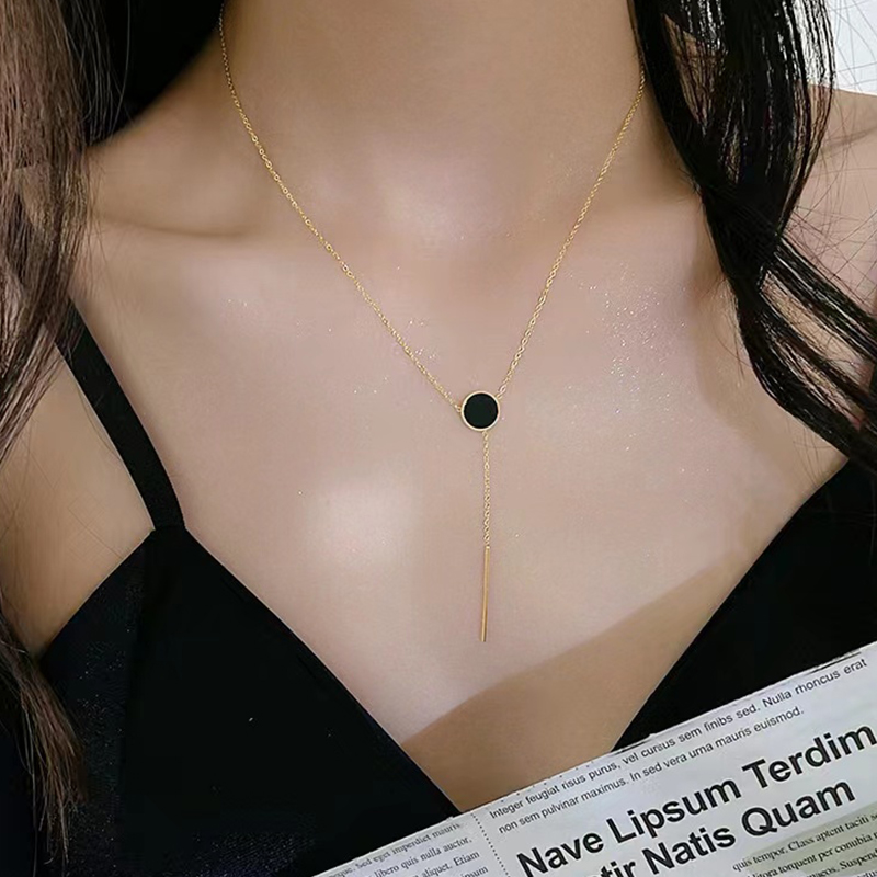 Simple Style Round Sterling Silver Plating Inlay Agate 18k Gold Plated White Gold Plated Pendant Necklace display picture 1