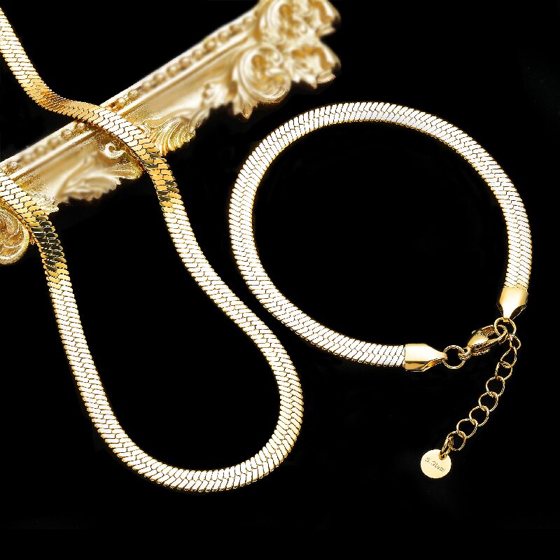 Acero Inoxidable 304 Chapados en oro de 18k Elegante Lujoso Enchapado Embutido Color Sólido Resina Pulsera Aretes Collar display picture 1