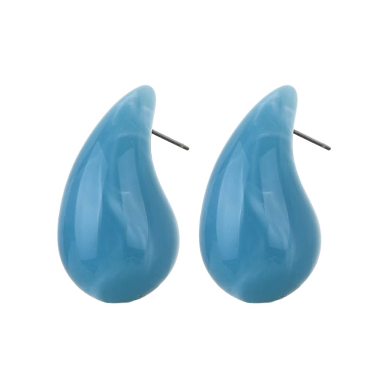 1 Pair Vintage Style Water Droplets Arylic Ear Studs display picture 38