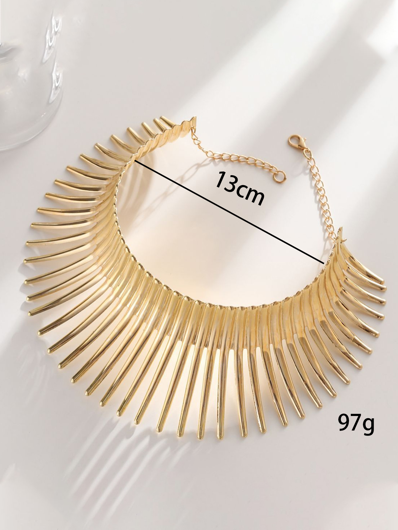 Hip-hop Retro Solid Color Alloy Women's Choker display picture 1