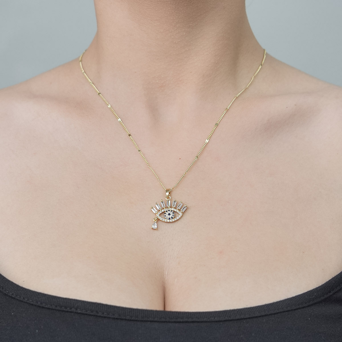 Le Cuivre Style Simple Placage Incruster Tortue Forme De Cœur Papillon Zircon Pendentif display picture 29