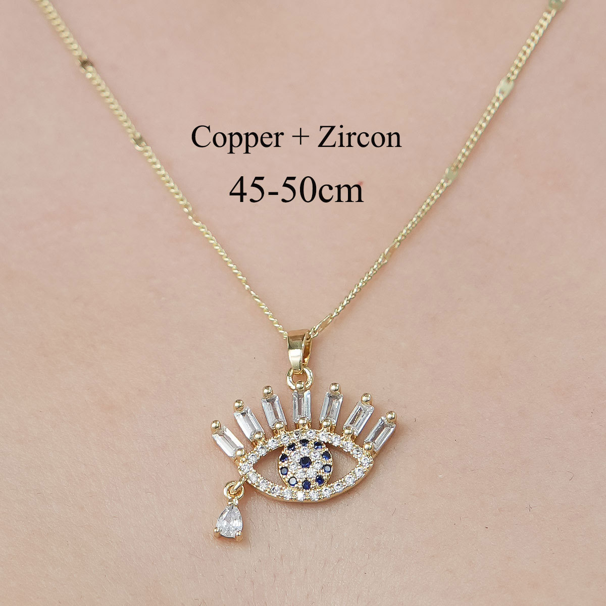 Copper Simple Style Plating Inlay Tortoise Heart Shape Butterfly Zircon Pendant Necklace display picture 30