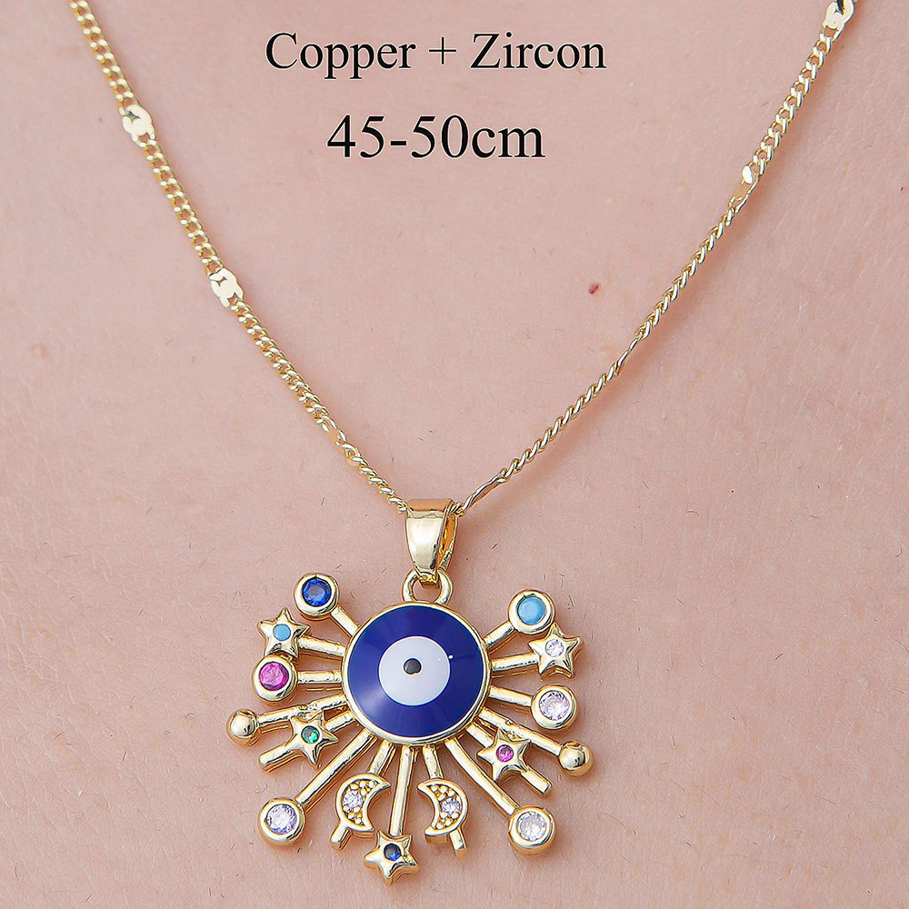 201 Stainless Steel Zircon Simple Style Polishing Plating Inlay Tree Heart Shape Butterfly Zircon Pendant Necklace display picture 4