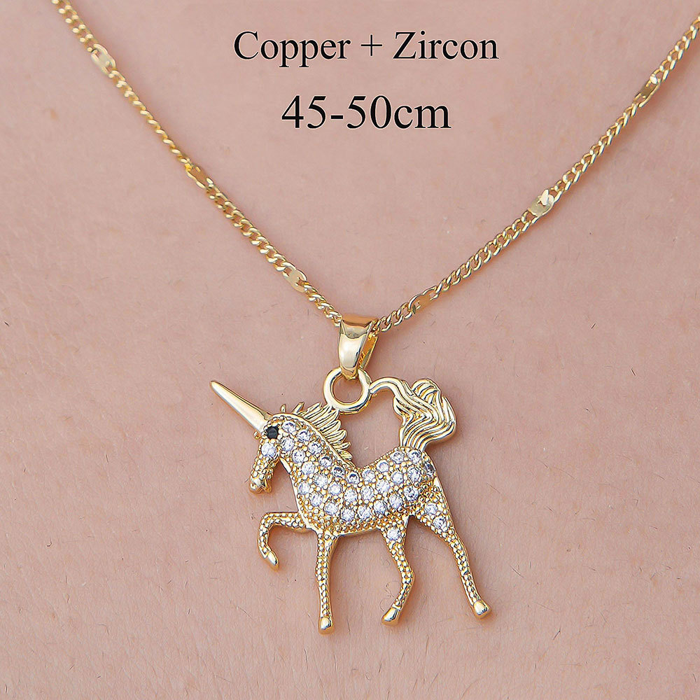 201 Stainless Steel Zircon Simple Style Polishing Plating Inlay Tree Heart Shape Butterfly Zircon Pendant Necklace display picture 34