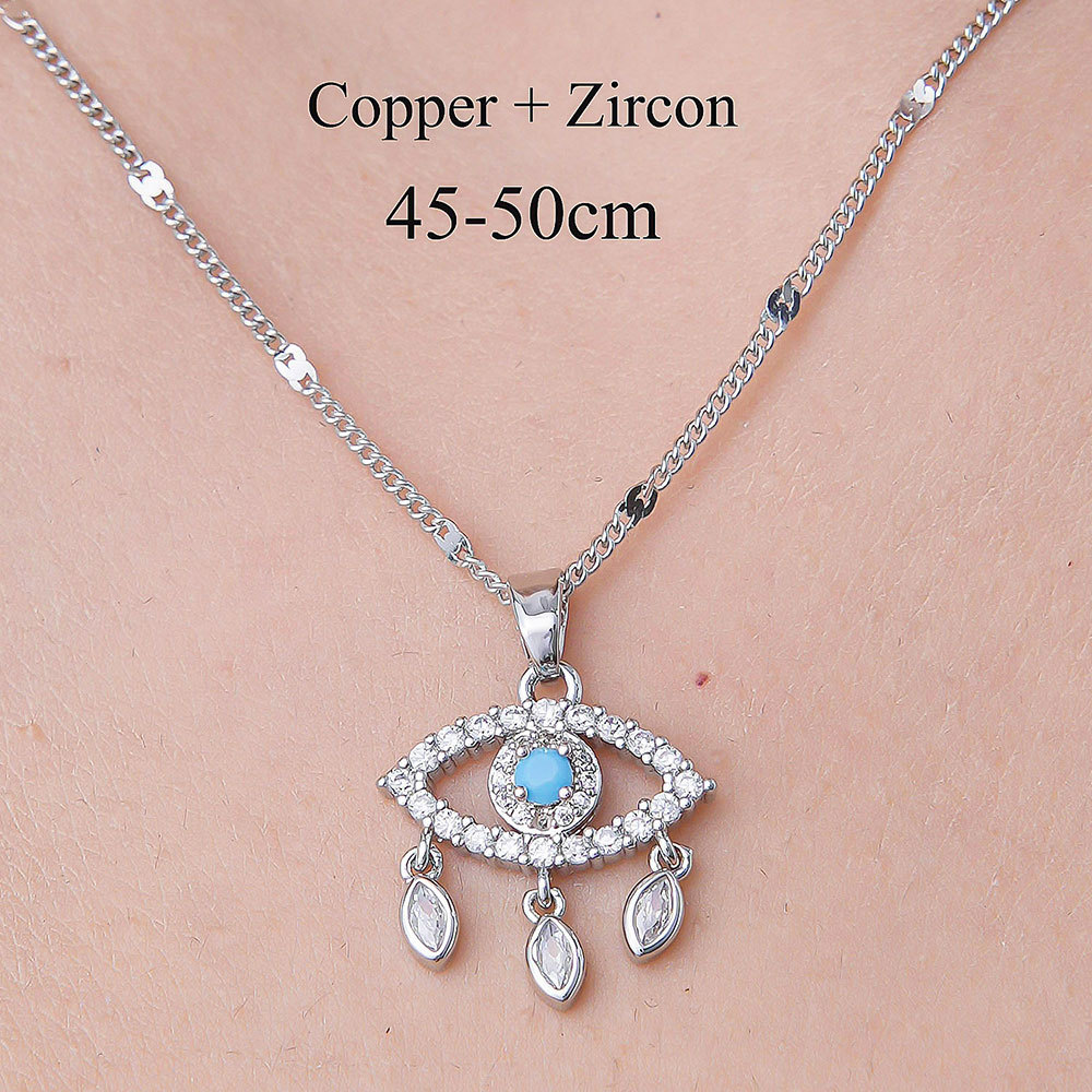 201 Stainless Steel Zircon Simple Style Polishing Plating Inlay Cross Heart Shape Crown Zircon Pendant Necklace display picture 31