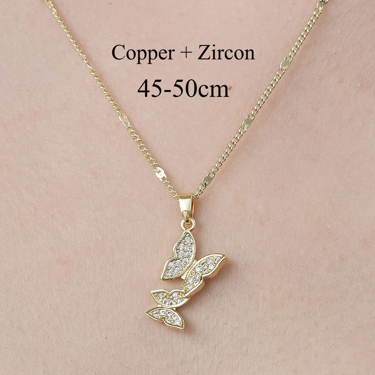 Simple Style Cross Devil's Eye Flower Copper Plating Inlay Zircon Pendant Necklace display picture 37