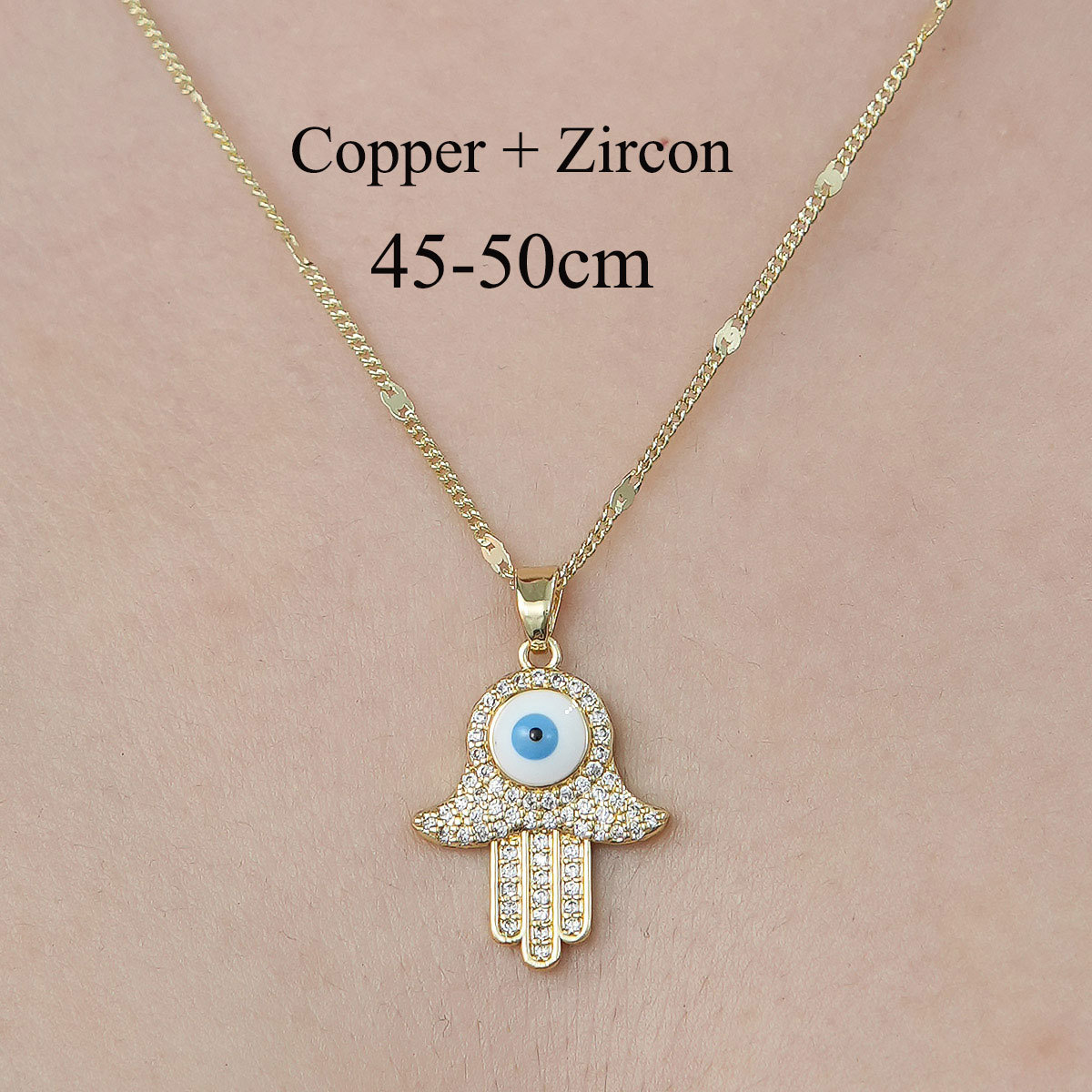 Copper Simple Style Plating Inlay Butterfly Water Droplets Dragonfly Zircon Pendant Necklace display picture 4
