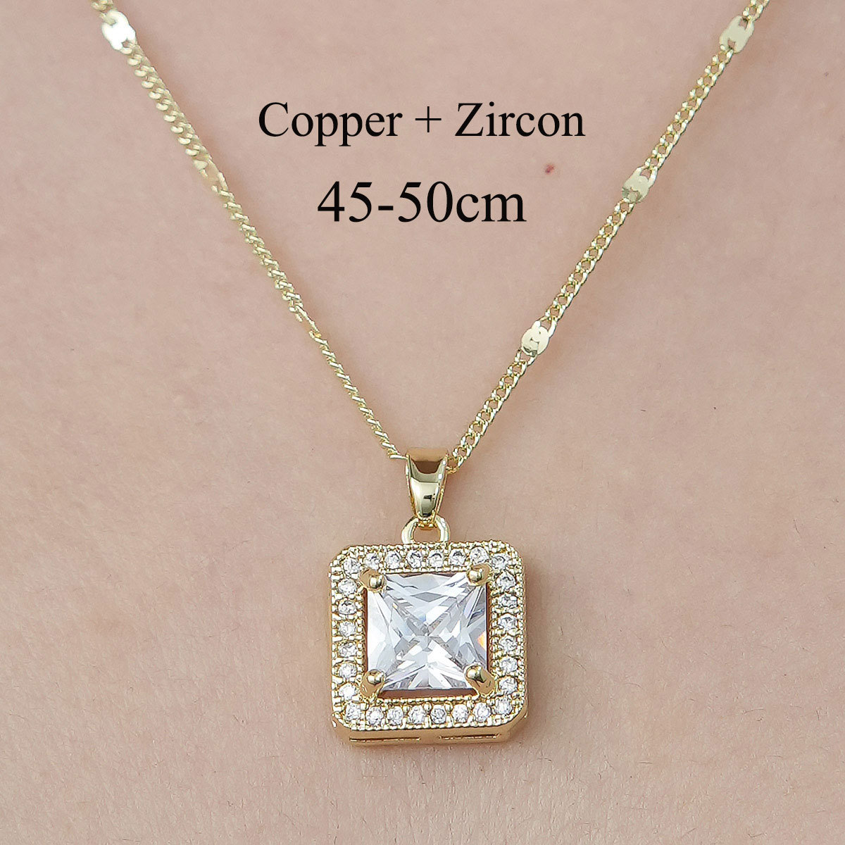 Copper Simple Style Plating Inlay Butterfly Water Droplets Dragonfly Zircon Pendant Necklace display picture 22