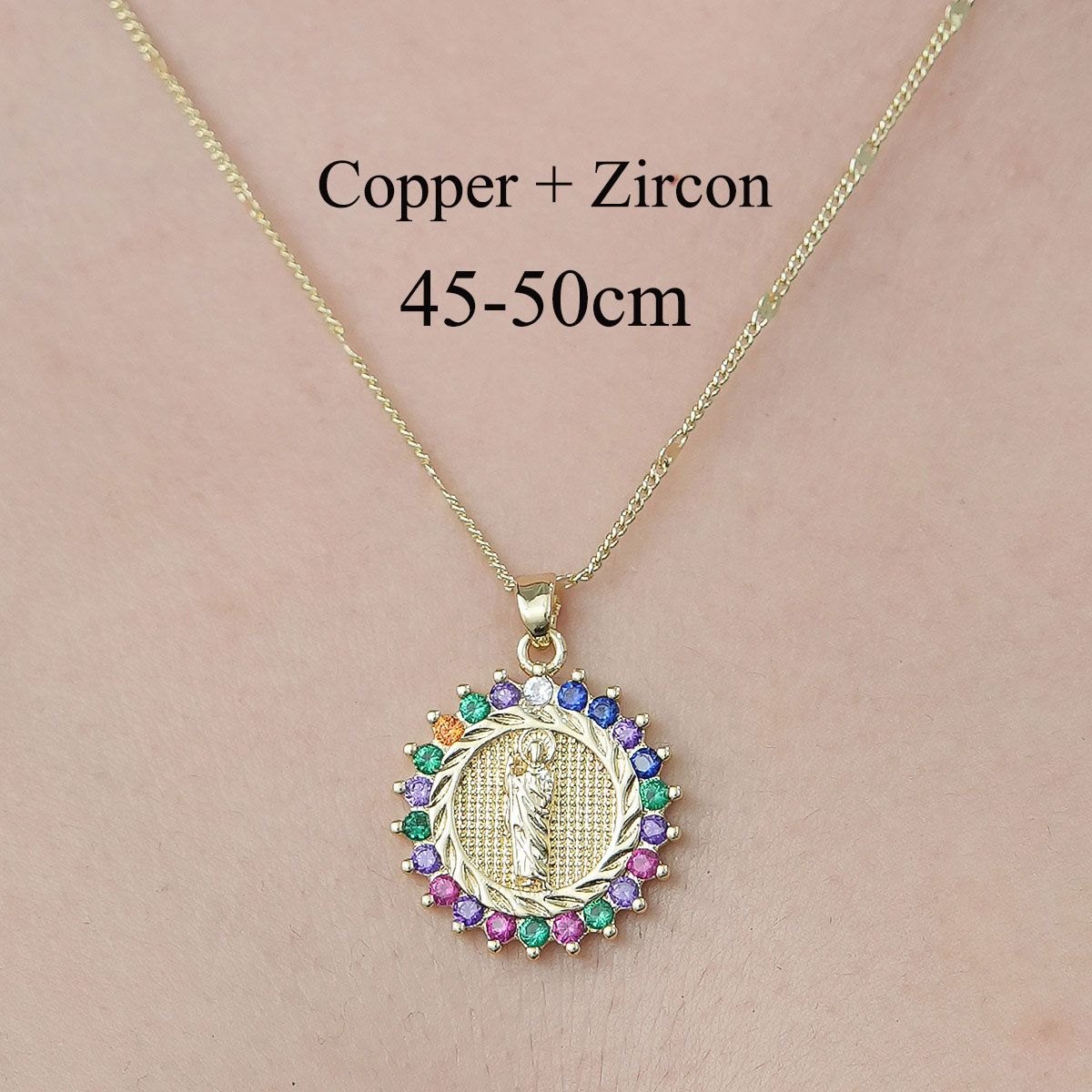 Copper Simple Style Plating Inlay Butterfly Water Droplets Dragonfly Zircon Pendant Necklace display picture 34