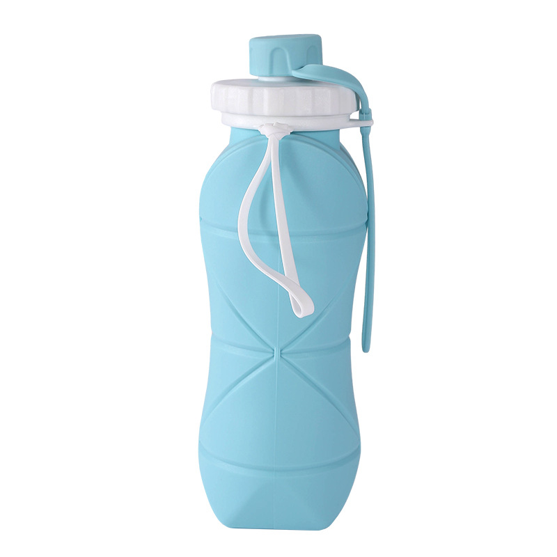 Casual Solid Color Silica Gel Water Bottles 1 Piece display picture 5