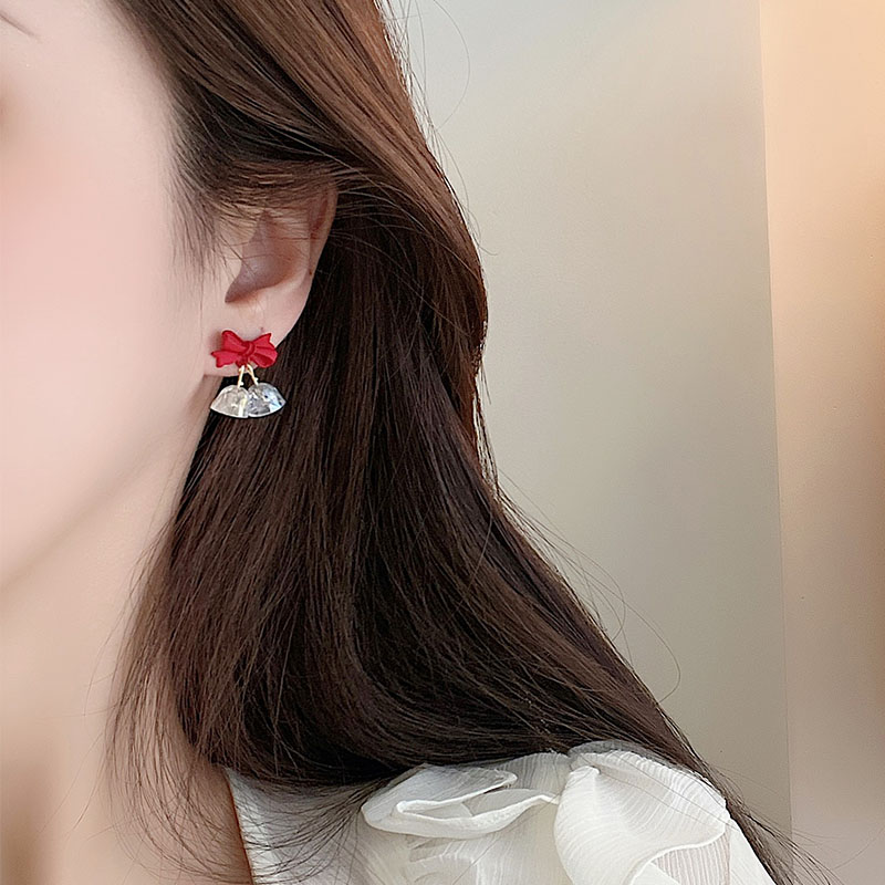 1 Pair Elegant Bow Knot Alloy Drop Earrings display picture 2