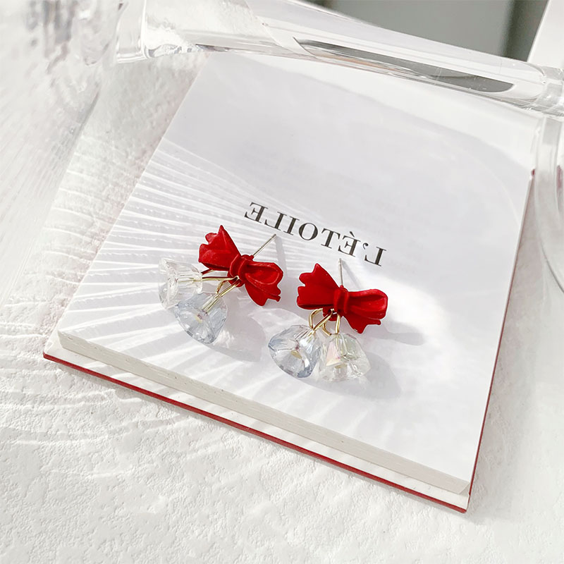 1 Pair Elegant Bow Knot Alloy Drop Earrings display picture 1